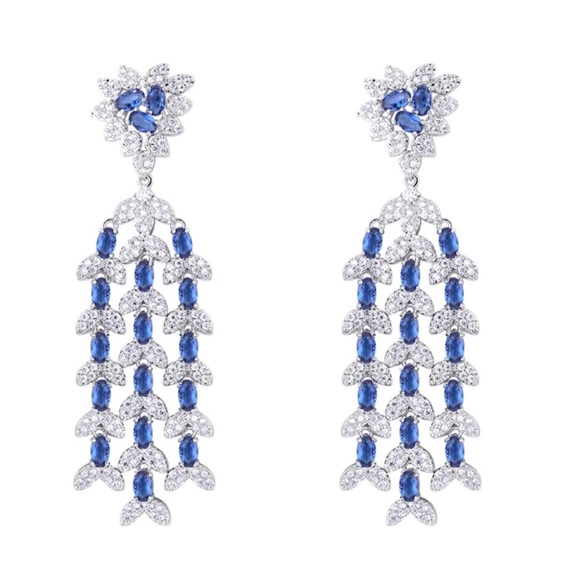Jewelry - Swarovski Crystals Merindah Statement Earrings